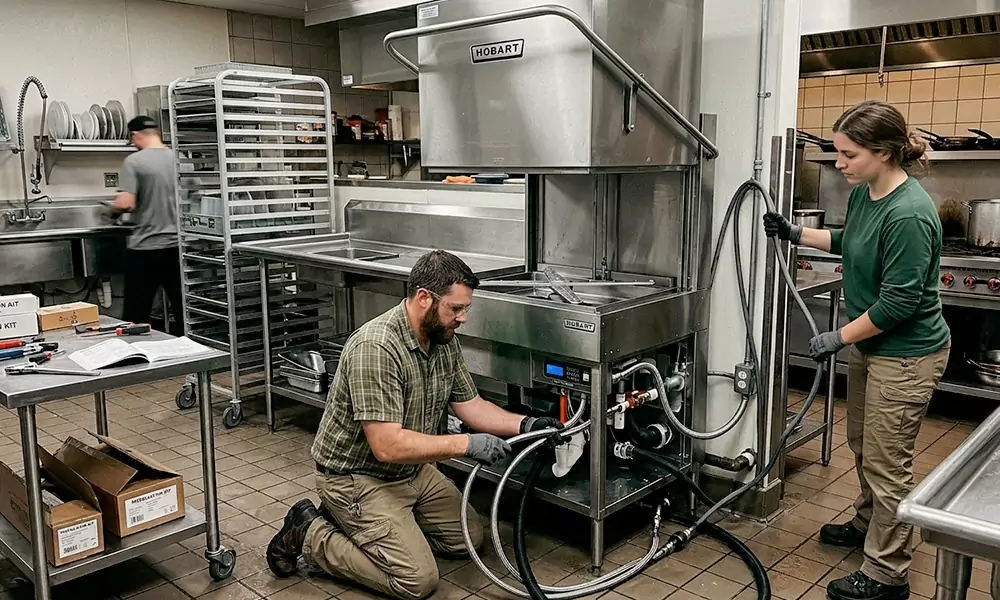 Commercial Dishwasher Installation in Olive Branch, MS