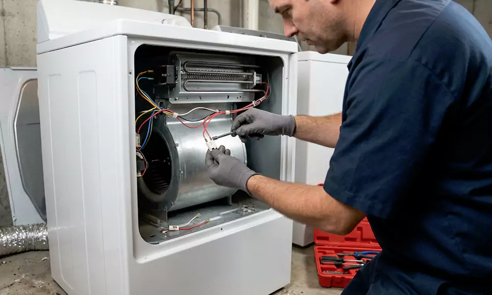 Dryer Thermal Fuse Replacement in Olive Branch, MS