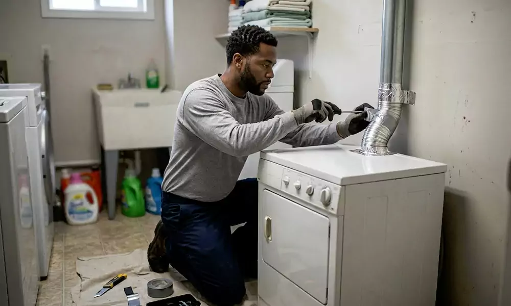 Dryer Vent Repair in Olive Branch, MS