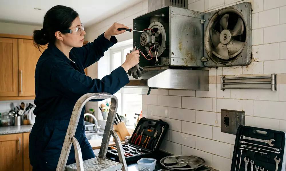 Exhaust Fan Repair in Olive Branch, MS