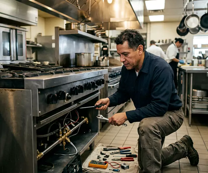 Certified Commercial Stove Service: Your Trusted Commercial Kitchen Stove Repair Crew in Olive Branch, MS