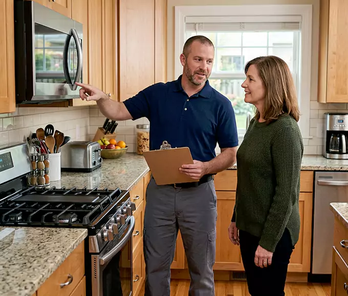 Why Olive Branch Homeowners Trust Us for Professional Microwave Installation?